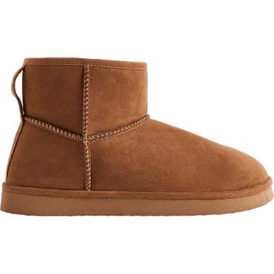 HM女鞋靴子冬季柔软毛茸保暖衬里舒适时装靴1172015