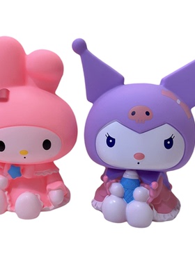 卡通动漫美美兔大容量可爱存钱罐