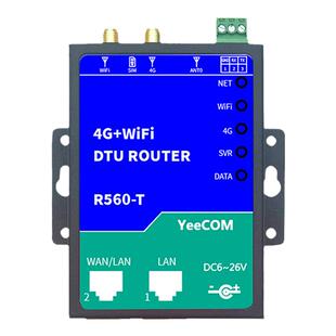 yeecom无线mini路由器4g模块5g透传ttl串口DTU网口wifi转mqtt tls