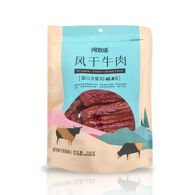 正宗内蒙古特产风干牛肉手撕肉干