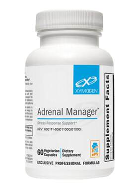 现货 Xymogen赛默金Adrenal Manager肾上腺保护胶囊
