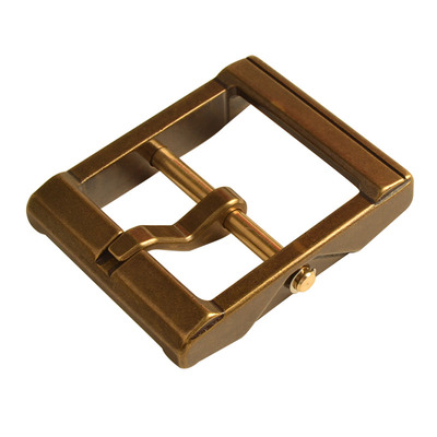 纯铜风尘五代皮带扣黄铜扣可拆卸