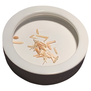 爬虫面包虫防逃逸食盆豹纹守宫鬃狮蜥蜴蝎子蜘蛛喂食盆活食盆