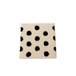 WENSHUO 原创复古波点簇绒坐垫简约防滑椅垫家用四季通用飘窗防冷