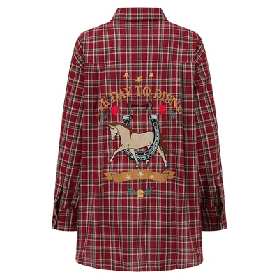 ODTD25冬季胶囊款马年图案衬衫