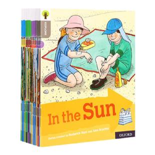 小彼恩点读书牛津阅读词典牛津阅读树牛津起跑线英语分级绘本奇遇故事+纪实科普毛毛虫点读笔配套书