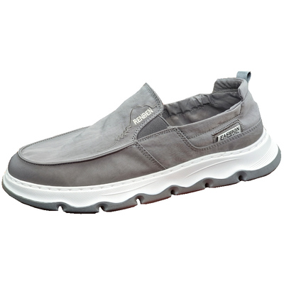 人本一脚蹬懒人鞋低帮雨伞布轻便