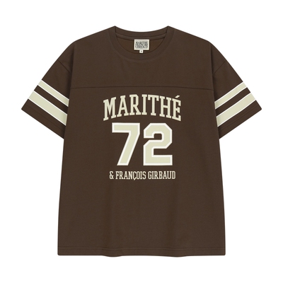 MARITHEAEROCOOL足球阔版T恤