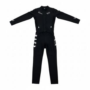 「冬季新品-黑武士」公路连体骑行服远红外抗菌加绒保暖长袖长裤