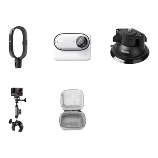 泰迅适用影石Insta360 GO3配件收纳包拇指运动相机贴膜钢化保护膜车载吸盘磁吸骑行固定支架滤镜360go3s配件