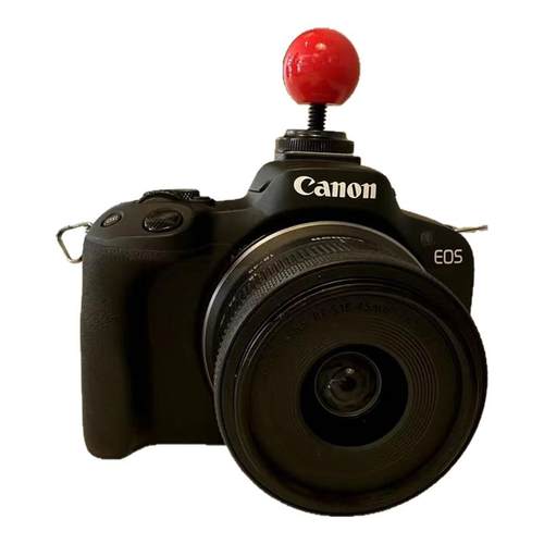 适用于佳能R50相机热靴盖尼康小红球富士xs10xs20xt30索尼适用M50