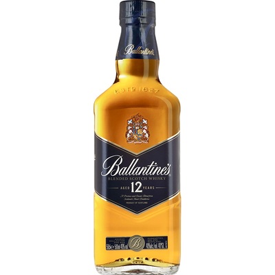 百龄坛12年调和威士忌500ml苏格兰原装进口洋酒烈酒调酒基酒