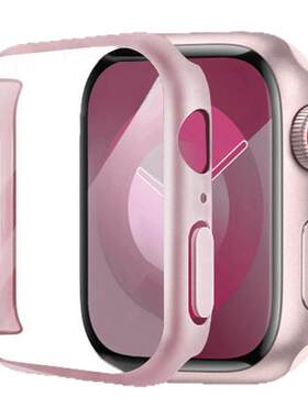 适用iWatchs11半包表壳官方粉