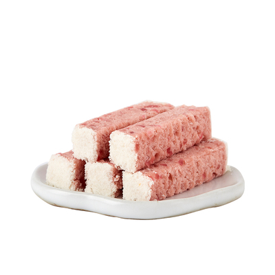 口感颜值绝绝子！白桃乌龙芡实糕