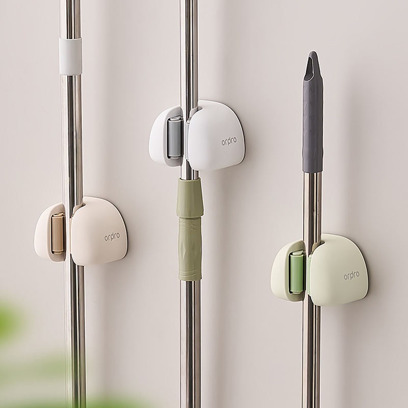 吸盘拖把夹壁挂无痕壁挂拖把夹壁挂单个免打孔吸盘式挂钩家用神器