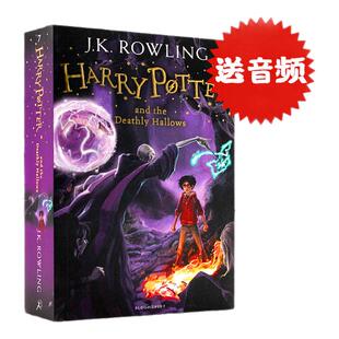 哈利波特与死亡圣器 7 英文原版 Harry Potter and the Deathly Hallows文学小说英文课外读物 平装英国版书籍J. K. Rowling 罗琳