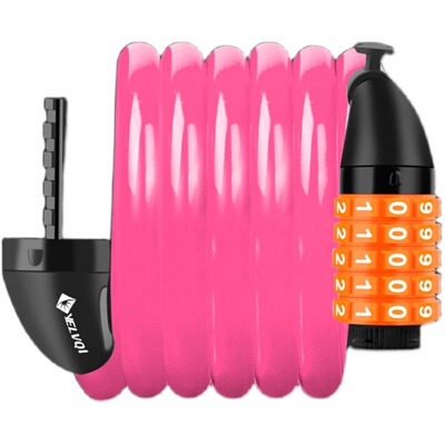 山地固定便携式钢丝配件自行车锁