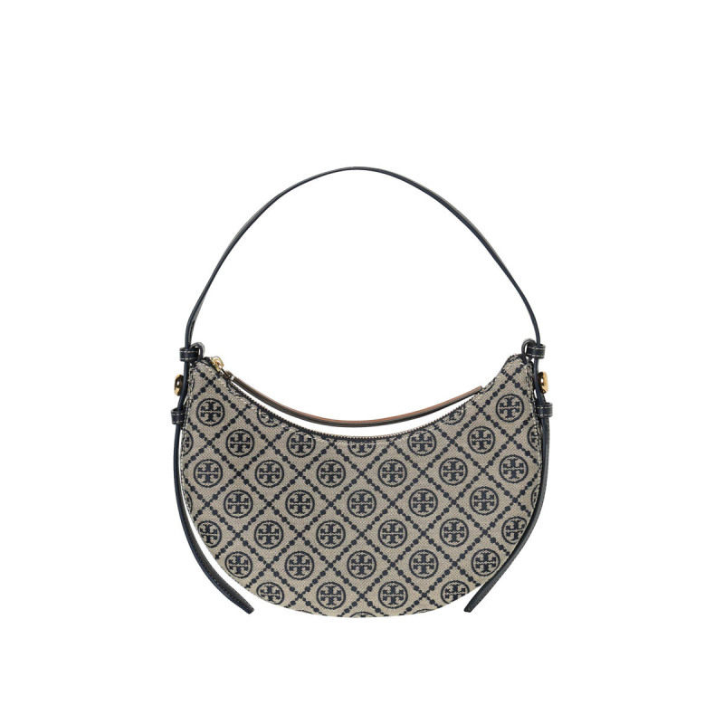 【自营】Tory Burch/汤丽柏琦T Monogram Romy女士单肩手提包