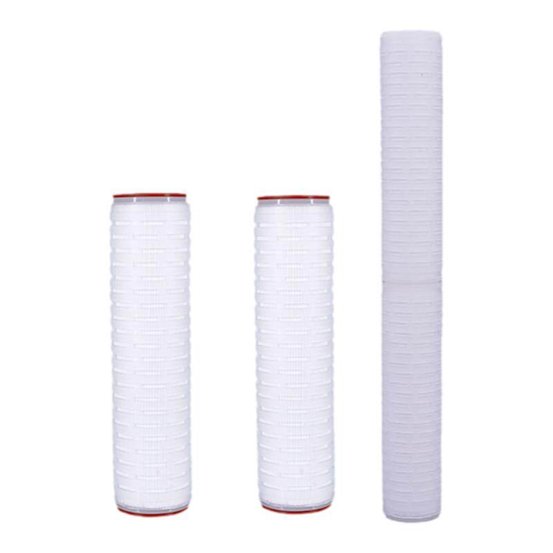 聚丙烯PP/PTFE/PES滤膜微孔折叠滤芯10寸20寸40寸工业液体过滤芯
