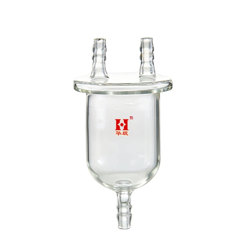 玻璃气水分离器CEMS玻璃备件水汽分离器直管盘管除湿过滤器可定制