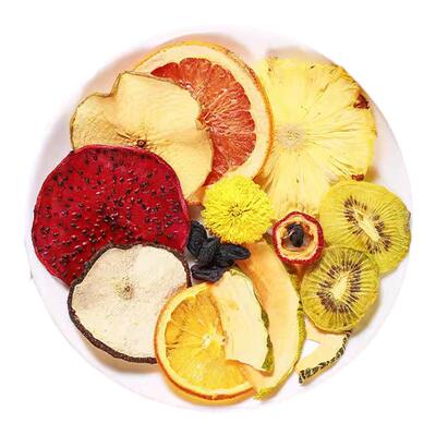 34种纯水果茶茶包多种口味金桔柠檬百香果花果茶冻干泡水喝的果茶