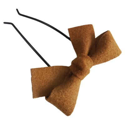 饰品纯色u型夹冬款毛呢盘发器