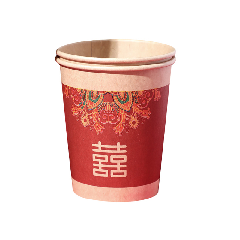 婚房布置套装男方结婚用品大全婚礼装饰一次性结婚纸杯喜杯子订婚