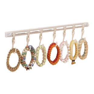 手串展示架挂墙文玩手链收纳挂钩壁挂免打孔置物架水晶项链首饰架