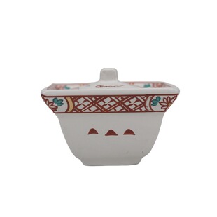 日式商用陶瓷珍味碟创意带盖方形味碟调味碟酱料碟碗日本料理餐具