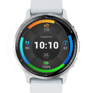 适用于佳明Venu4手表膜Garmin VENU3保护膜Active6镜面全屏覆盖Active5防刮防摔贴膜