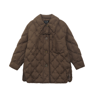 LADY’S DIARY 2025冬季轻暖90白鸭羽绒服外套女短款防寒保暖上衣