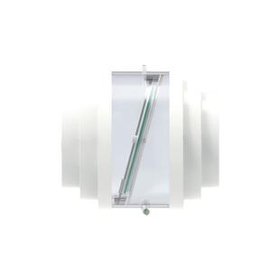 潜水艇卫生间止逆阀浴室浴霸止回阀75/110PVC管道逆止阀防反味阀