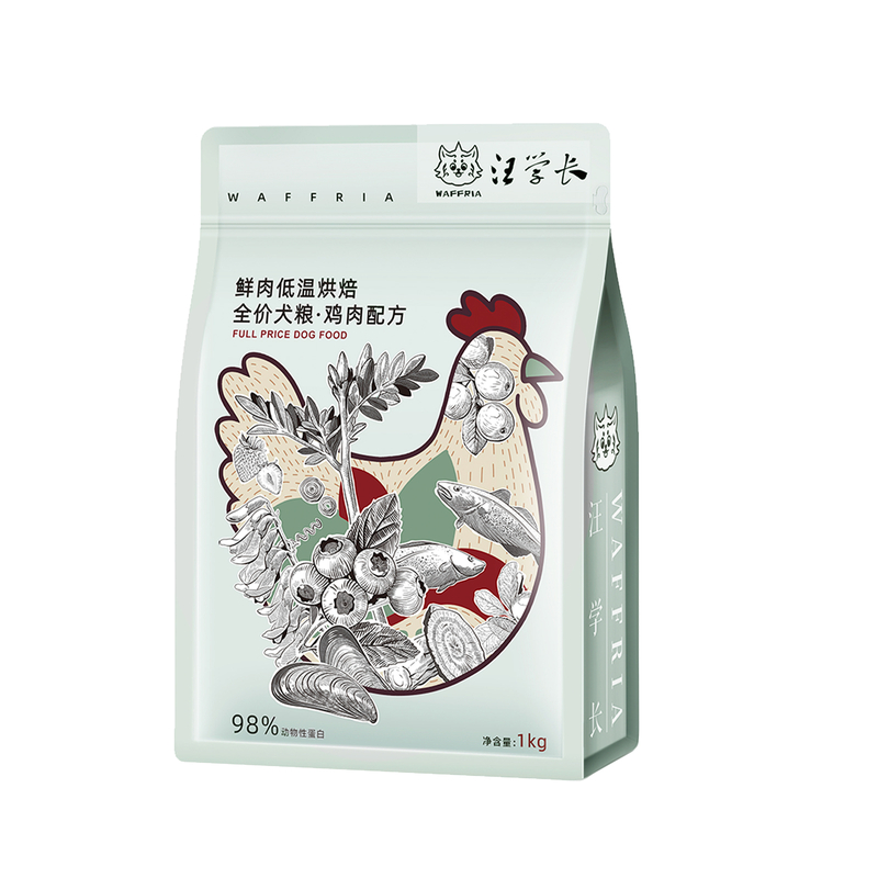 汪学长低温烘焙狗粮关节力金毛拉布拉多中大型犬成幼犬高蛋白全价