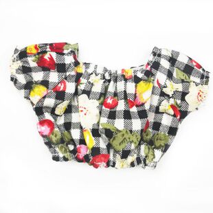 福利款6分bjd/yosd樱桃四色上衣露肩高腰蓬蓬袖画镜1/6马肉卡肉