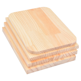 定做板子纯实木板松木材料一字隔板墙上置物架书架衣柜内分层板片