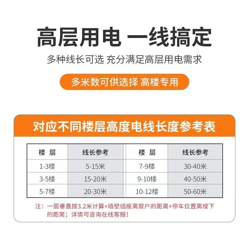 电动车充电插座延长线插头电瓶车插板电源插排自动断电防触电