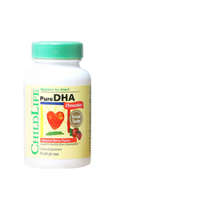 童年时光dha婴幼儿专用海藻油胶囊儿童婴儿宝宝记忆力childlife