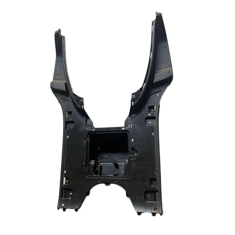 适用豪爵VF100摩托车配件HJ100T-8/8C/8E/8G面板头罩前围边条外壳