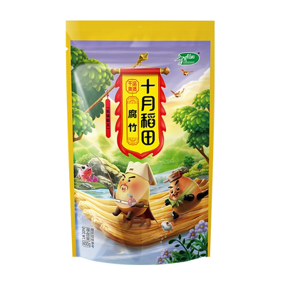 十月稻田腐竹段250g干货高蛋白