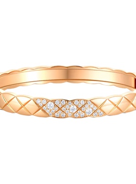 GXIAOXIAO法式斜刘海菱形手镯