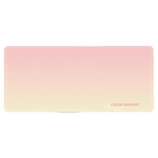 高级感渐变鼠标垫超大号女生电脑桌垫简约纯色办公室键盘垫定制