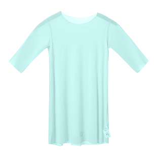 安拉嘟婴儿睡衣春秋款莫代尔长袖短袖家居服宝宝睡袍儿童睡裙a类