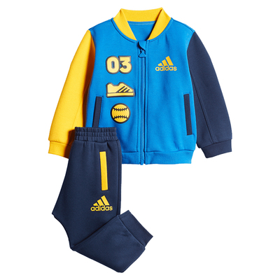 Adidas/阿迪达斯正品 IN FBOMBER SET 婴幼童训练运动套装EH3642