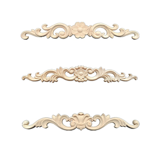 欧式木雕贴花实木门楣木花片欧式木贴花装饰东阳木雕贴花实木花片