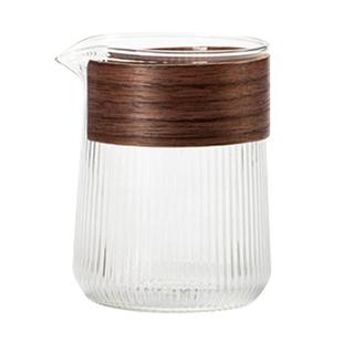 高档茶具高硼硅玻璃公道杯茶海泡茶杯加厚耐热防烫茶滤一体分茶器