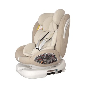感恩瑞亚儿童安全座椅0-12岁宝宝婴儿车载安全座360°旋转FIX链接