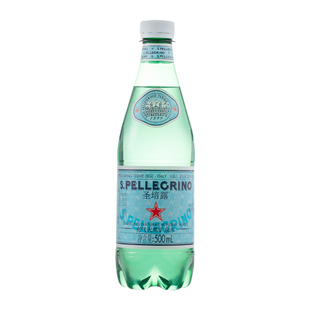 圣培露S.Pellegrino意大利进口天然含气矿泉水气泡水塑料瓶500ml