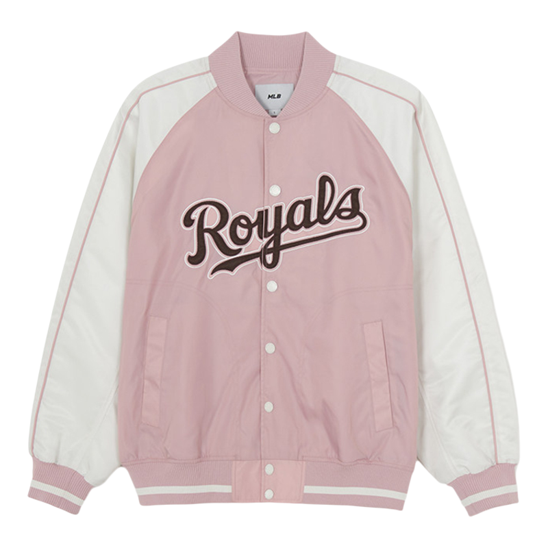 MLB棒球服男女学院风撞色夹克