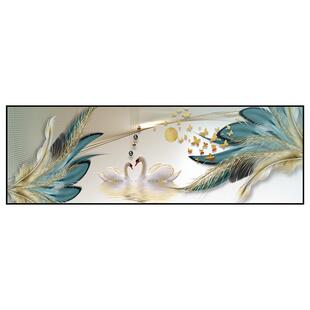 夫妻主卧室床头装饰画自粘客厅沙发背景墙贴纸壁画挂画贴画高级感