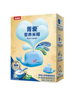 贝因美菁爱营养米糊200g